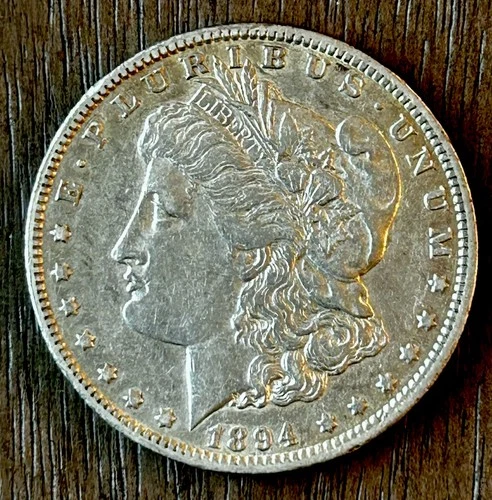 1894-O $1 Morgan Silver Dollar AU ~ 26045