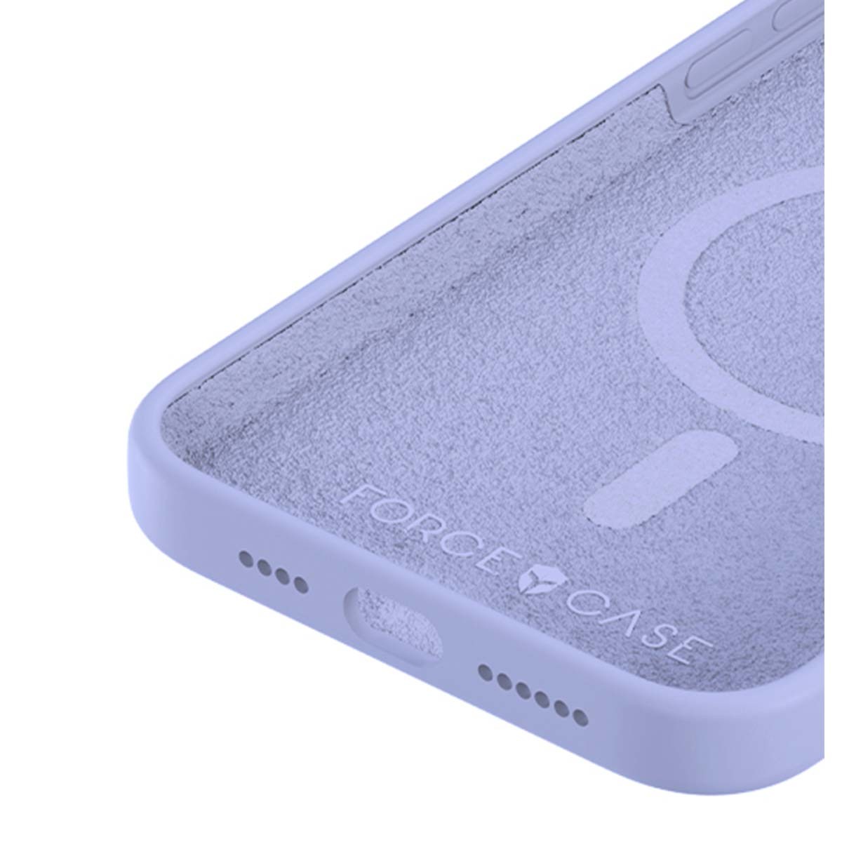 Coque iPhone 17 silicone Force Case bleu ciel robuste