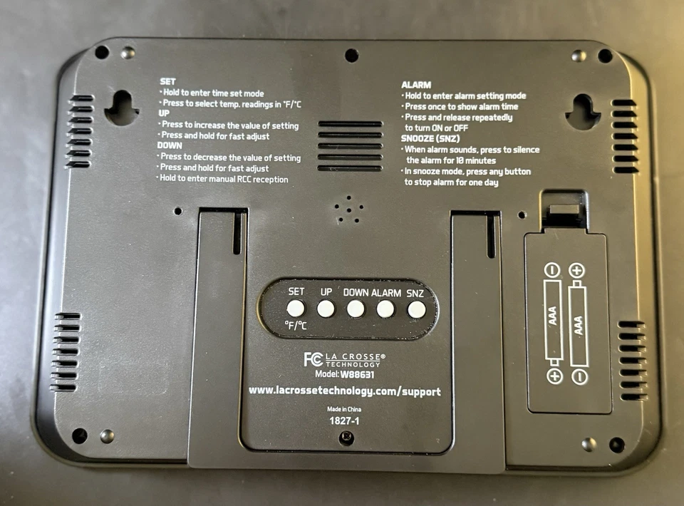 relojes de pared digitales a pilas Vm01 Foto 2 de 3