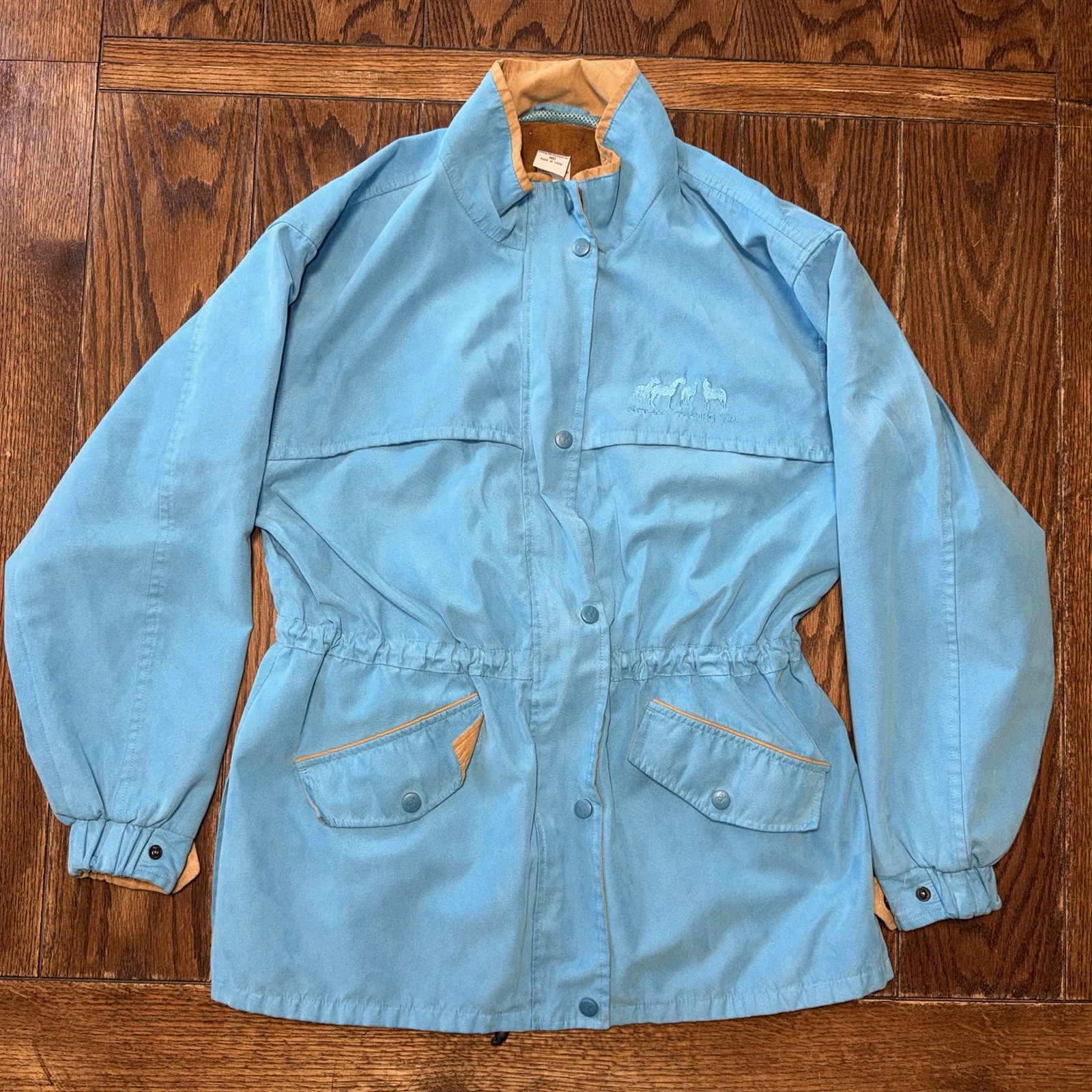 Outback Trading Ranch Jacket Medium Microsuede Eq… - image 1