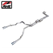 Awe 0fg Cat-back Exhaust W 5 Chrome Tips For 2025-2026 Ram 1500 Rebel 3.0tt