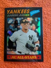 2026 Topps Heritage Aaron Judge Chrome Black Refractor /77  Yankees AL All Star