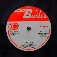 Prince Buster All Stars - Idi Amin / Version [New Vinyl 7"]