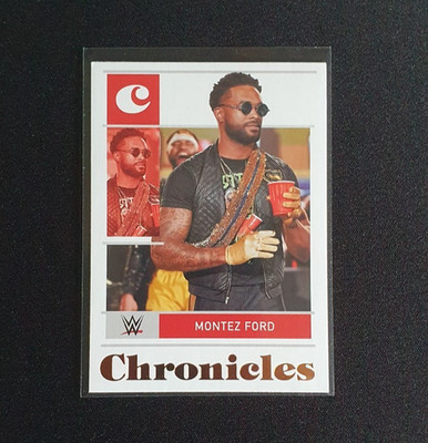 Panini WWE Chronicles 2022 - Montez Ford (Parallel: Bronze) The Street Profits
