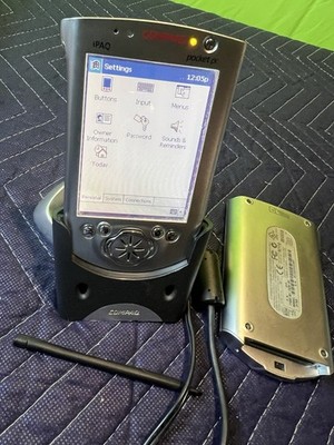 Vintage Compaq iPAQ H3150 & H3650 Pocket PC Bundle–Tested Works | eBay