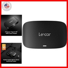 Professional CFexpress Type B / SD USB 3.2 Gen 2 Reader, Transfer Speeds Up T...