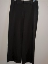 Eileen Fisher Tencel Stretch Wide Bootcut Brown Sz S Pants New