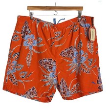 NWT Tommy Bahama Relax Swim Board Shorts Mens XXL Orange Samoa Please Trunks