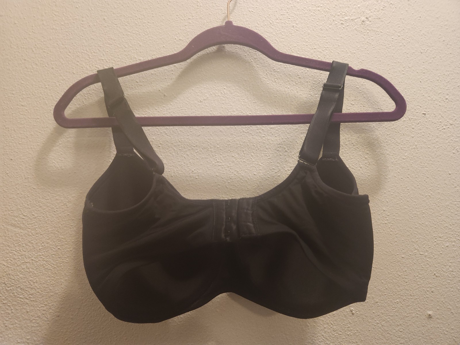 Paramour 34DDD Black Underwire Full Coverage Bra … - image 3