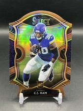 2020 Panini Select CJ Ham Bronze Die-cut /355 Minnesota Vikings #37