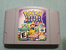 Pokeman Puzzel League Game for Nintendo 64. V...