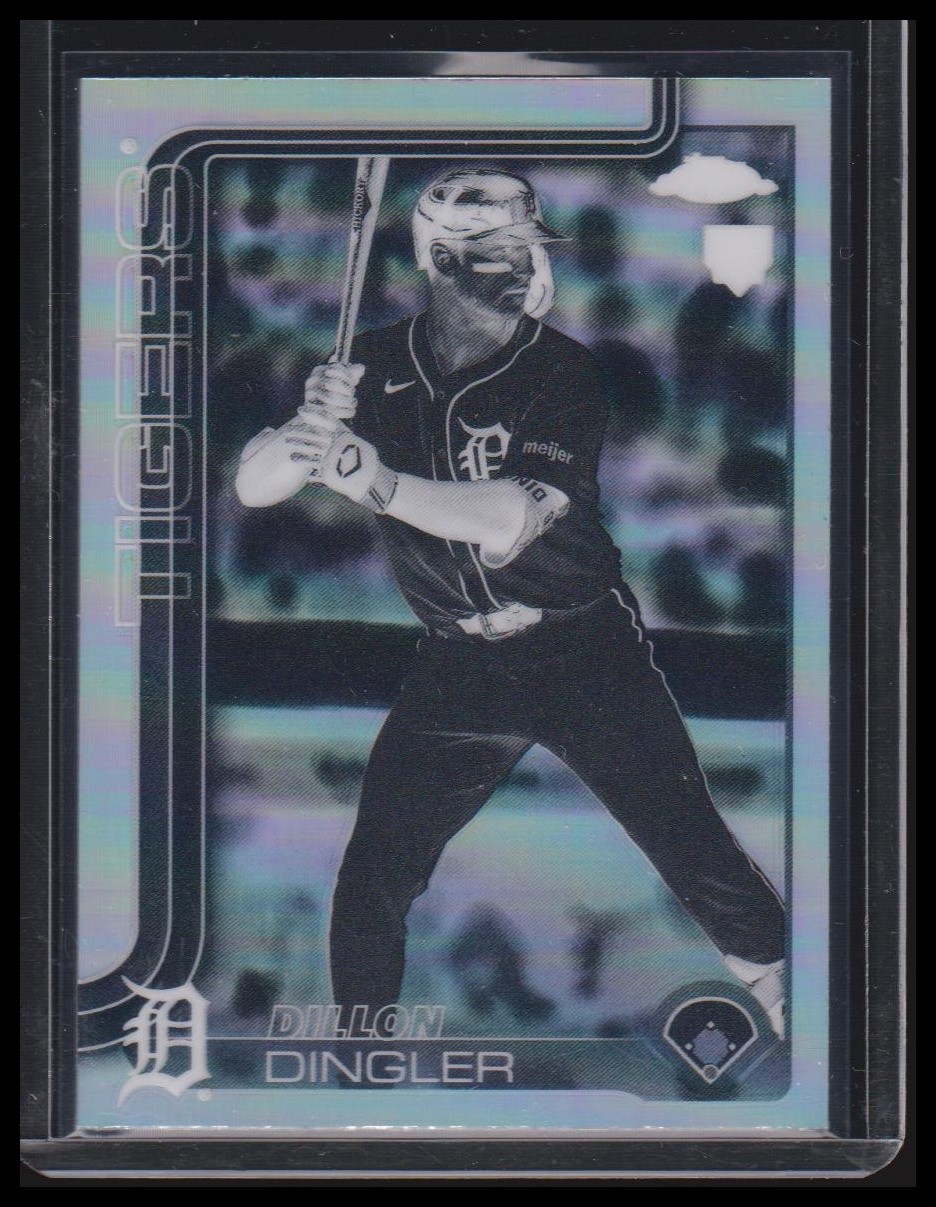 2025 Topps Chrome #274 Dillon Dingler Negative Refractors