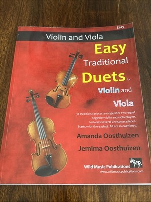 easy Traditional Duets Violin And Viola Oosthuizen inc. world and christmas!