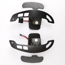 for Chevrolet Corvette Carbon Fiber steering wheel Magnetic Paddle Shifters c6