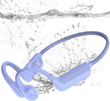 Swimming Headphones-Bone Conduction Headphones, IP68 Waterproof Open Earphones,