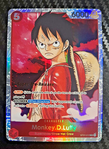 Super Pre Release Luffy Leader | eBay