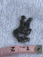 Vintage Flat Toy Lead Soldier on Horseback WW1 Cavalry and BONUS LOT Britains