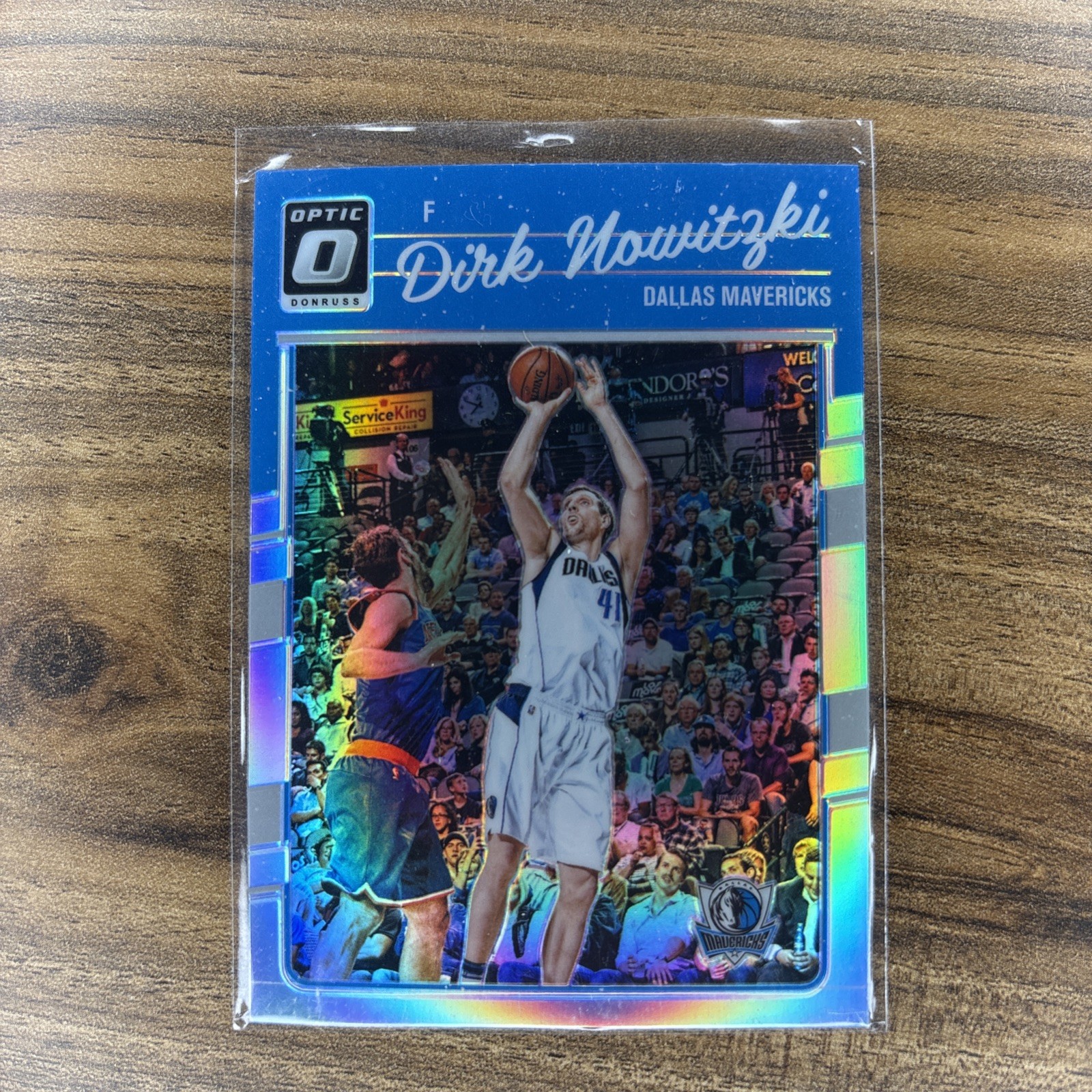 2016-17 Panini Donruss Optic - Dirk Nowitzki #77 Holo Silver Prizm