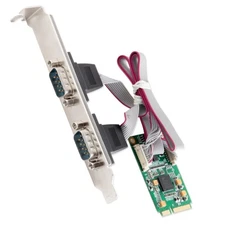 Syba SI-MPE15048 2 Port Serial Mini PCI-e Controller Card (RS-422/485)