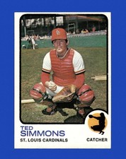 1973 Topps Set-Break # 85 Ted Simmons NR-MINT *GMCARDS*