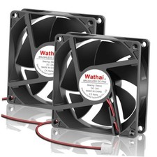80mm 24V DC Brushless Cooling Fan 2Pin 24Volt High Speed Amp 24V 2Pin Sleeve