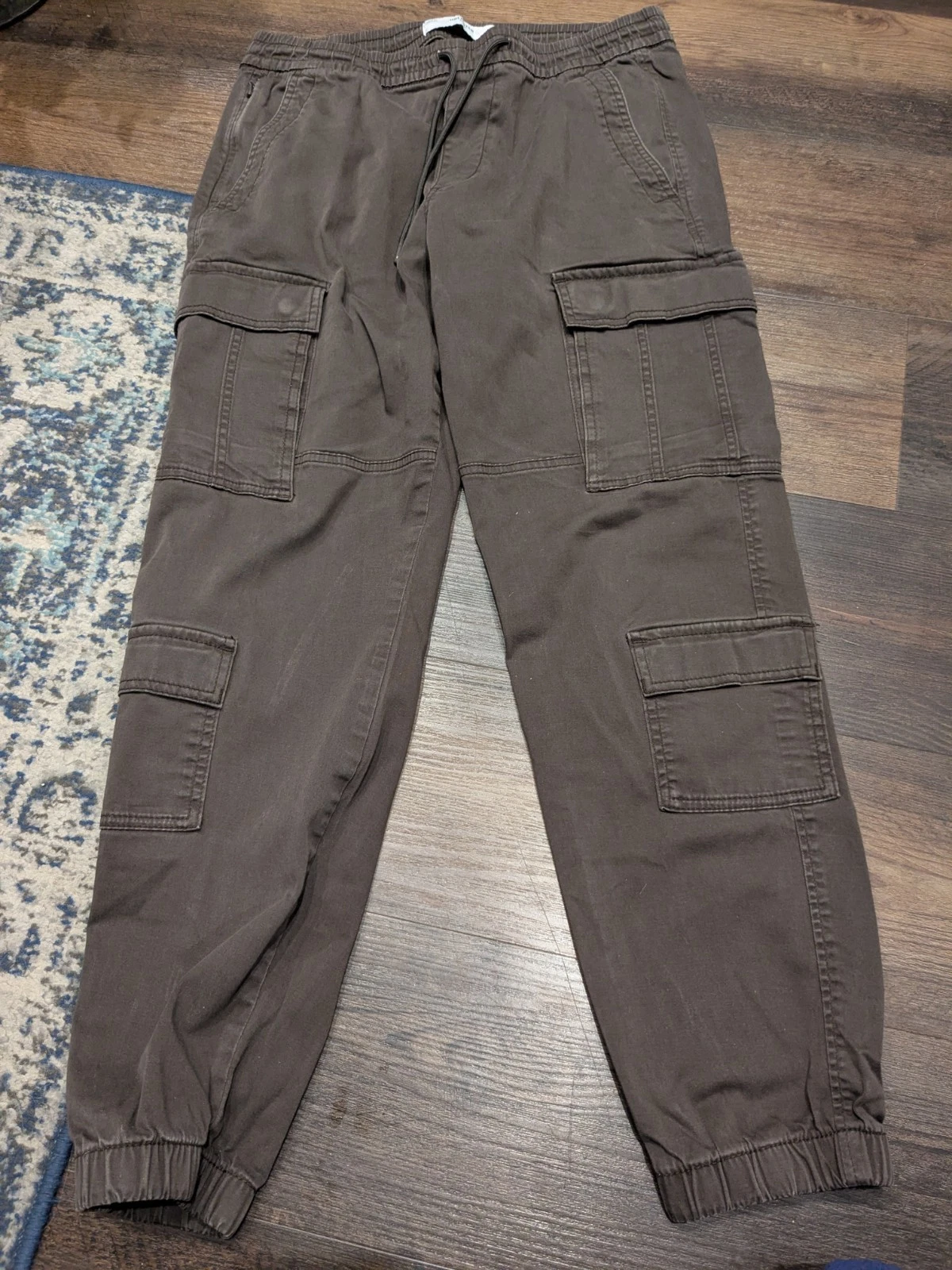 Hollister Jogger Mens Pants Size Medium Brown