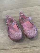 Mini Melissa Baby Jelly Pink Sandals 5