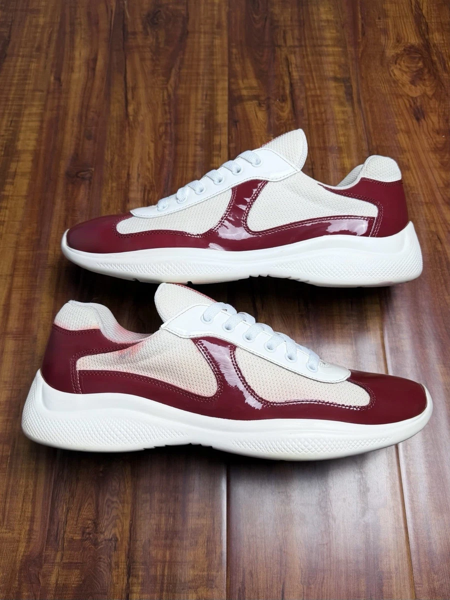 Prada America's Cup Sneaker Red for sale | eBay