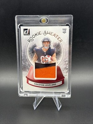 2025 Donruss Rookie Sweater Colston Loveland (RC) SWE-CLD