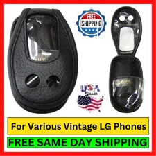 Cell Phone Case LG 5225, 5450, 5550, 6000, 6100, L1400 Flip Phone Leather Models