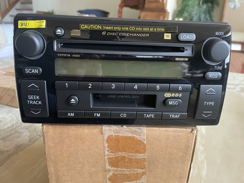 Récepteur Toyota Camry AM FM 6 CD CHANGER 86120-AA090 2002-2006 NEUF - Photo 4/7
