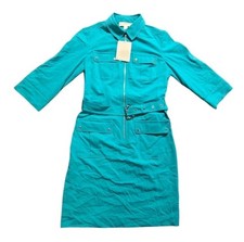 NWT Michael Kors Teal Green  Dress Size Small