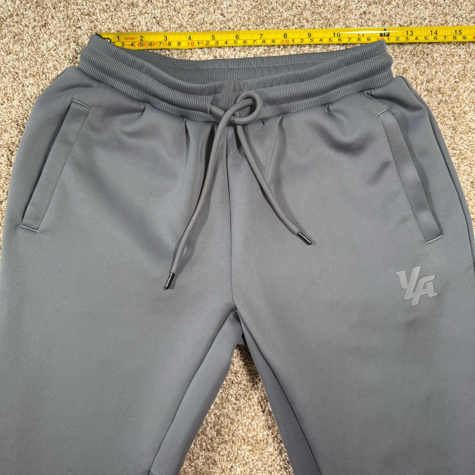 YoungLA Mens Performance Gray Drawstring Jogger A… - image 5