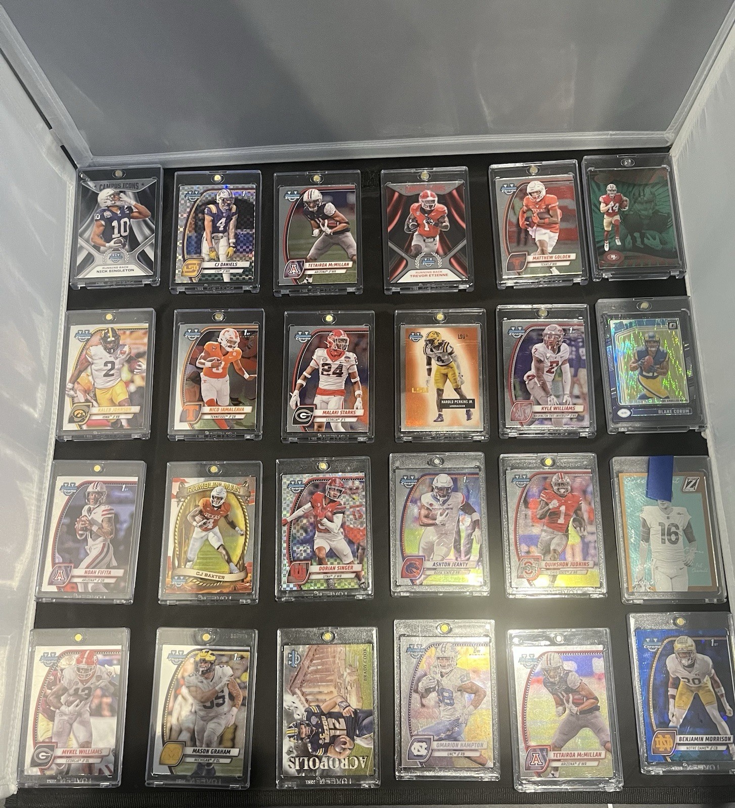242 NFL Card Lot!! Numbered, Patches, Auto, BIG NAME QB!!! CALEB WILLIAMS MAYE view 7