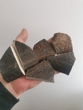 329.Red Deer  Horn Scales for Knife HANDLE.DECOR(NATURAL).
