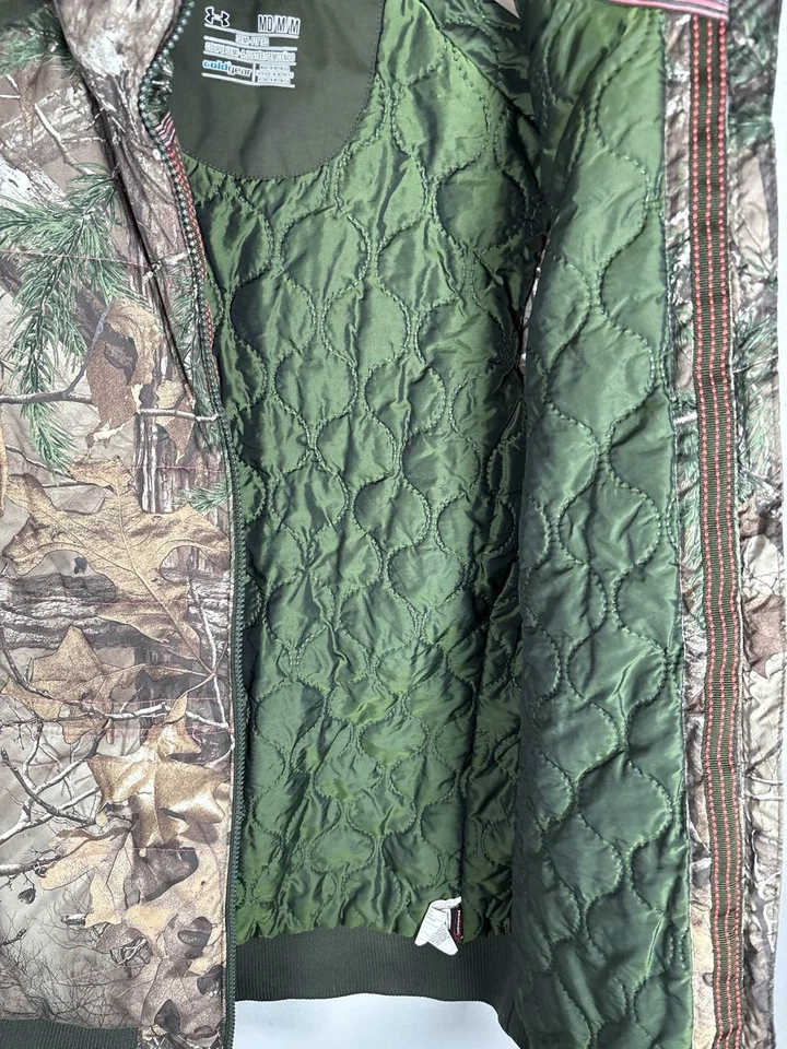 Under Armour Women's M Camo Hunting Vest Zip - Image 4 of 4