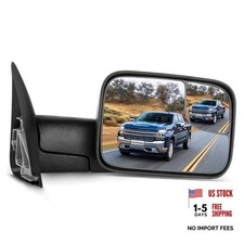 Tow Mirror Compatible with for 1994-2002 For Dodge For Ram For Ram 1500 2500