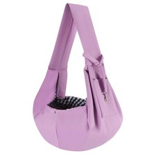 Dog Carrier Sling - Reversible Puppy Carrier Purse with Storage Pocket, Hand-...