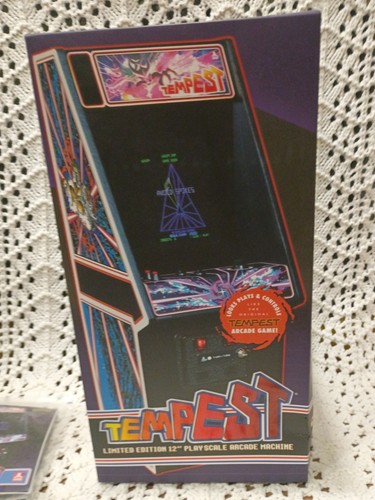New Wave Toys/Replicade "Tempest" 1/6 Scale Arcade Cabinet. CIB