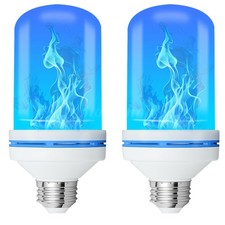 Led Flame Light Bulb 2-12x E26 Flickering Light Bulbs With 4 Modes Flickering Led Flame Light Bulb 2-12x E26 Flickering Light Bulbs With 4 Modes Flickering