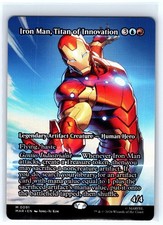 Iron Man, Titan of Innovation (Borderless) 91 Marvel Universe Eternal-Legal NM