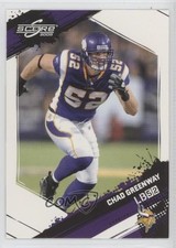 2009 Score Glossy Chad Greenway #163 0u3