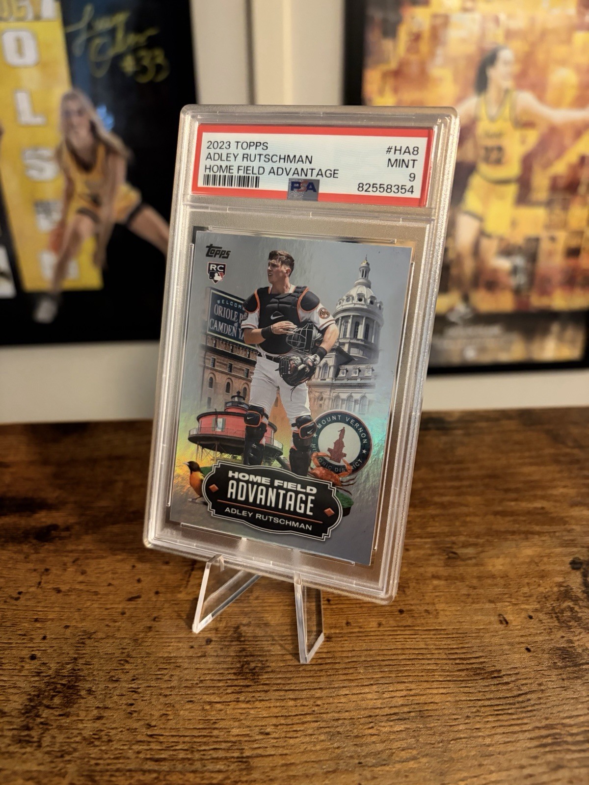 2023 Topps Series 1 - Home Field Advantage Adley Rutschman #HA-8 (RC)