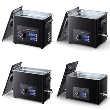 Uimoso 3-30L Ultrasonic Cleaner Cleaning Machine with Adjustable Knob Control