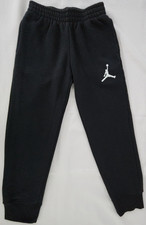 Jordan Jumpman Nike Air Sweatpants Athletic Pants Black Kids Small 8-10 Years