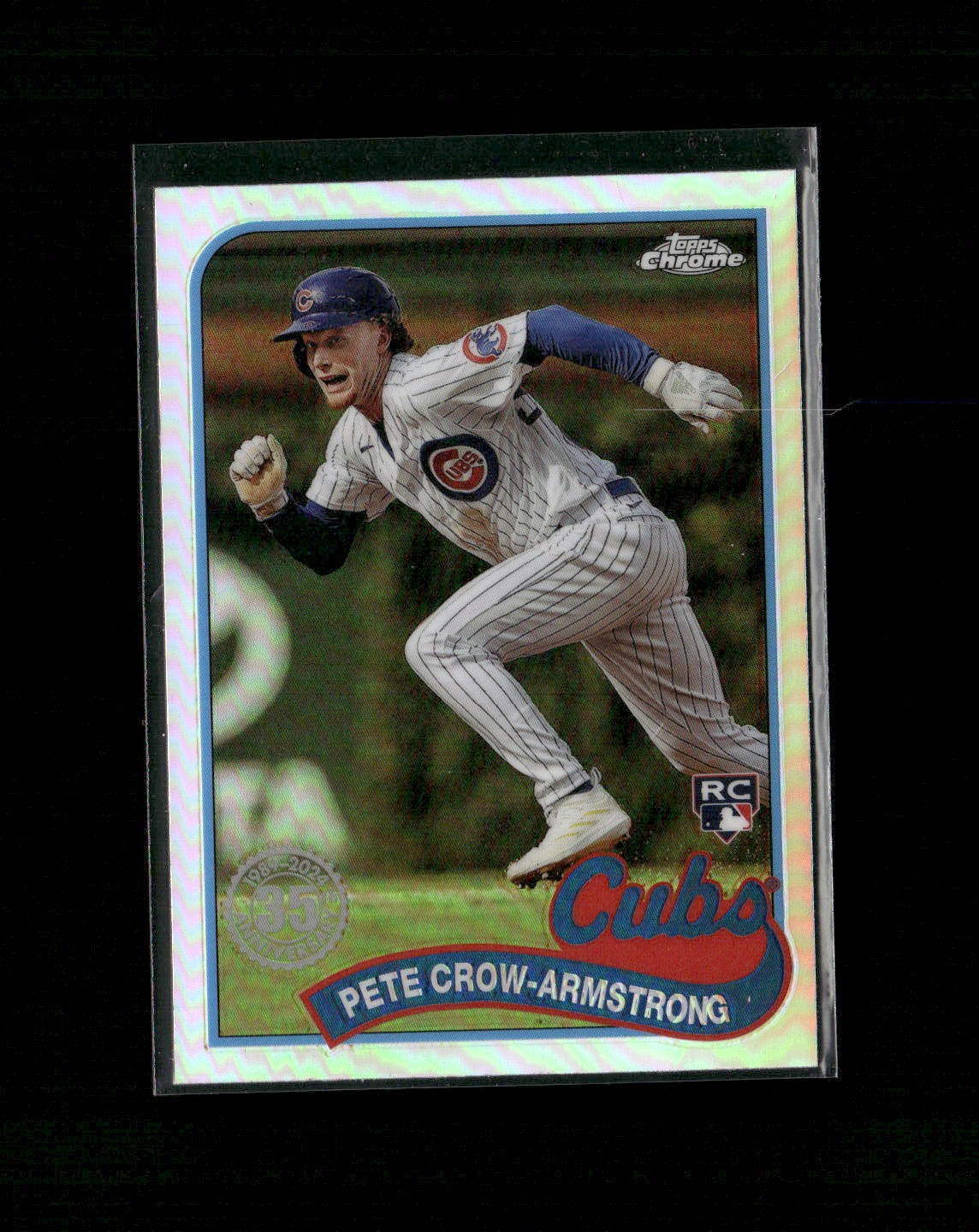 2024 Topps Chrome #89CB-19 Pete Crow-Armstrong 1989 Refractor A12