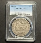 1899-S Morgan Silver Dollar — PCGS VF25 🔥 Better Date