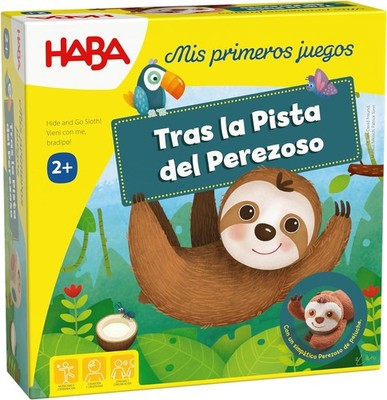 HABA 306603 - Mis Primeros Juegos   Tras la Pista del Perezoso, Juego Infantil d