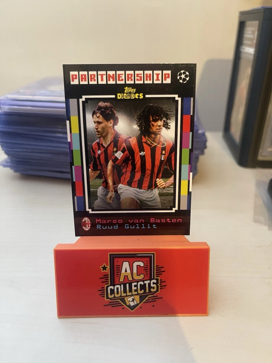 Carte Rookie Marco Van Basten - AC Milan / Pays-Bas - Foot - Vintage