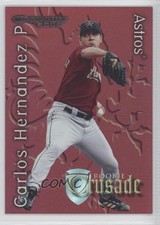 2002 Donruss The Rookies Crusade 31/1500 Carlos Hernandez #RC-25 0l2